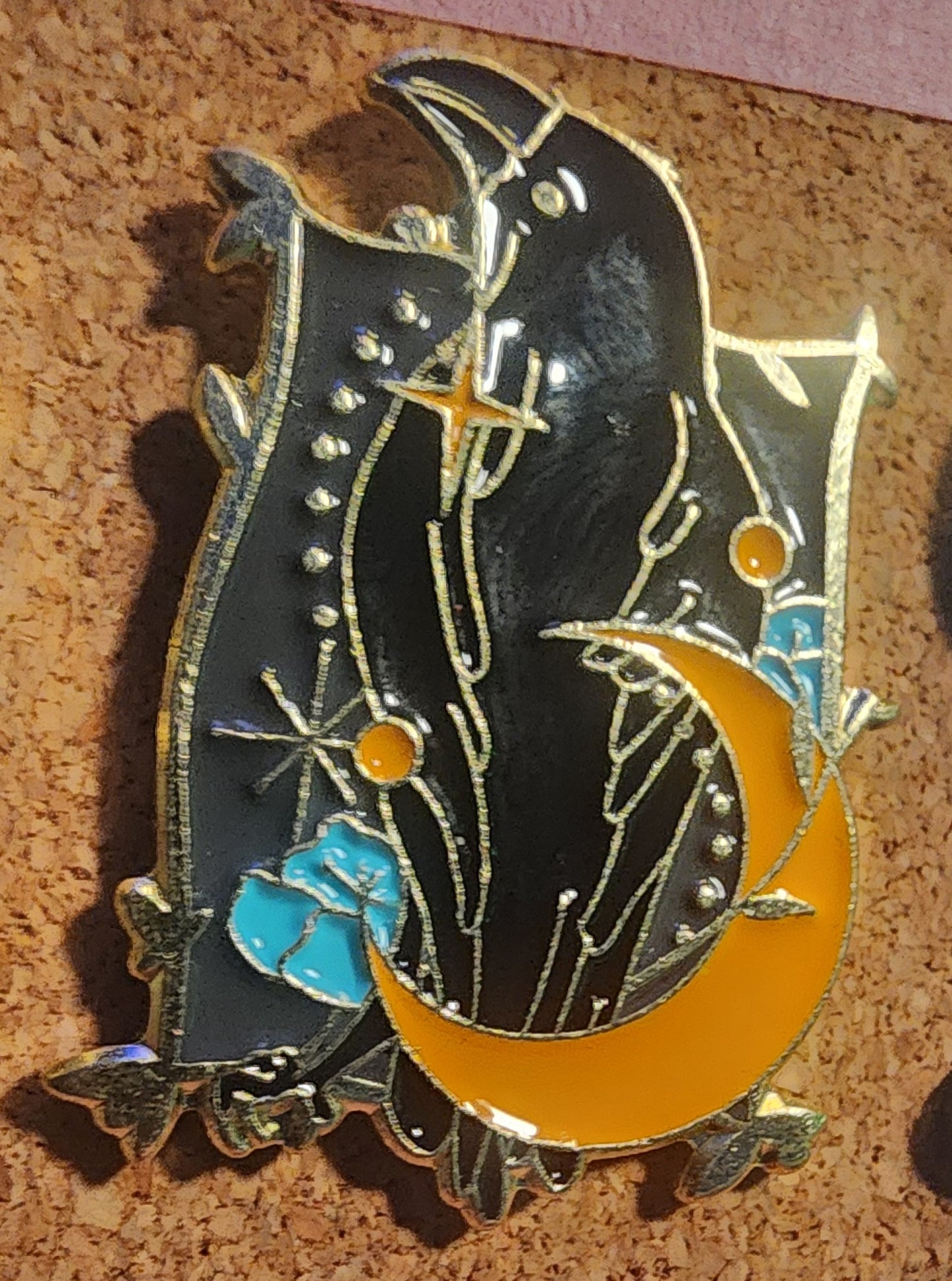 $4 Mushroom, Potion, and Raven pins