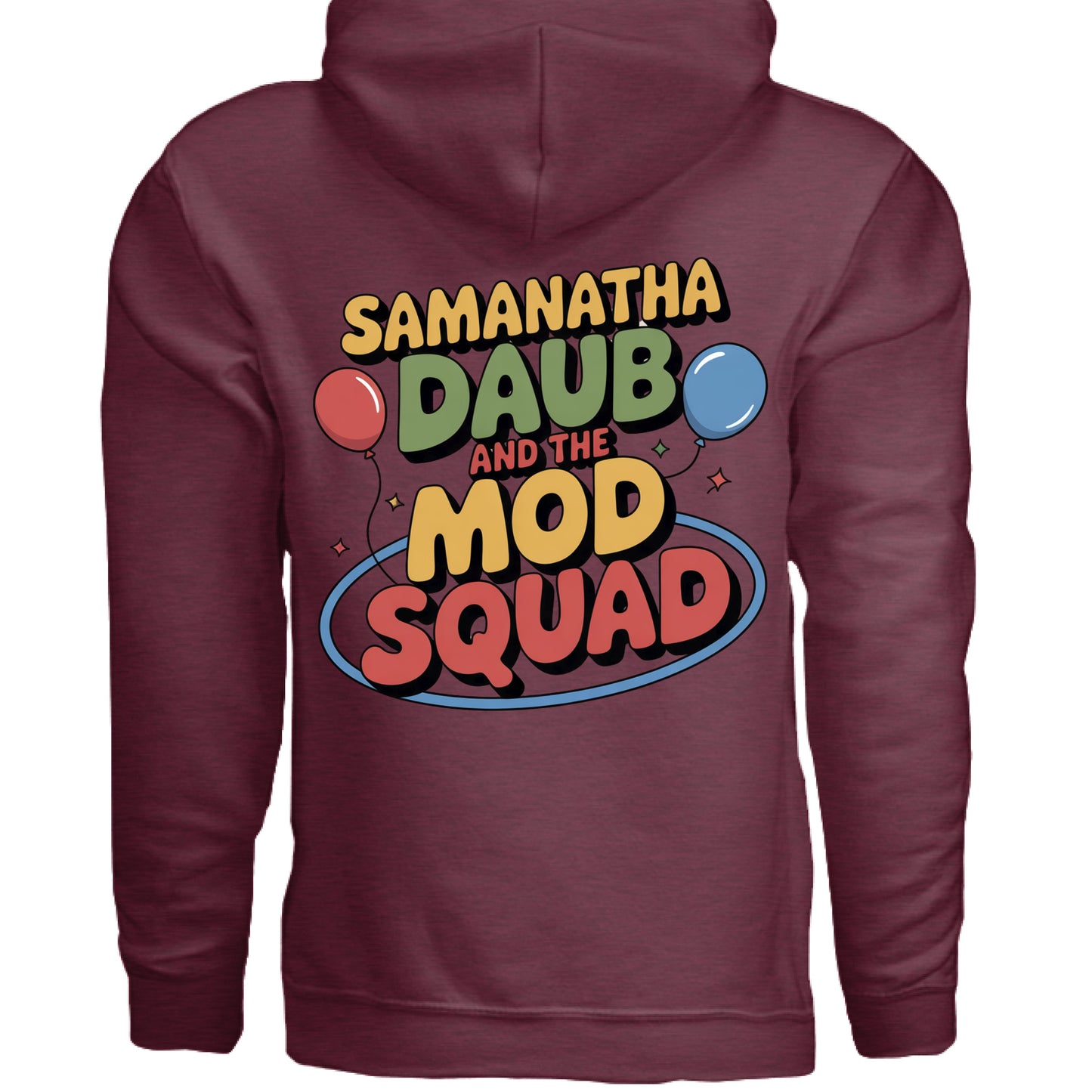 Heather Sport Dark Maroon - BACK