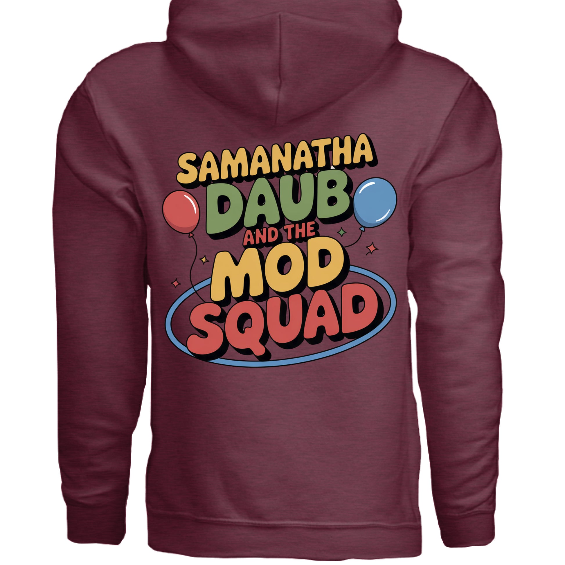 Heather Sport Dark Maroon - BACK