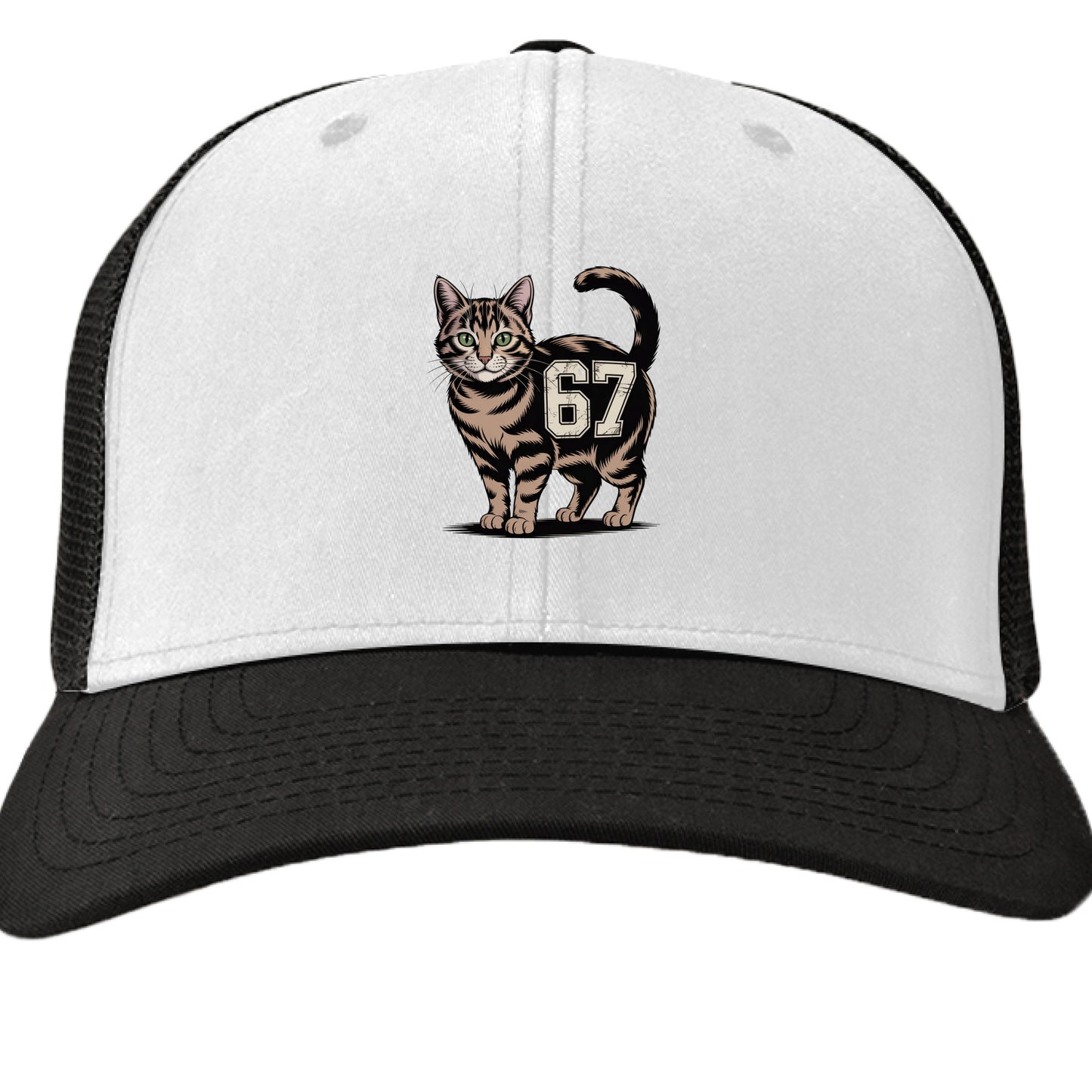 Black/ White/ Black - FRONT