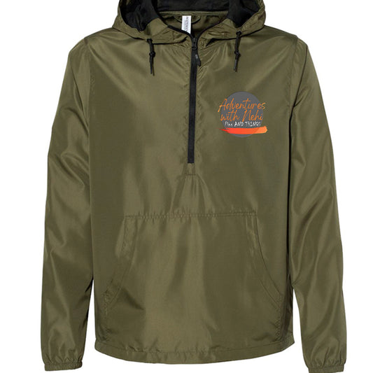 Army/ Black Zipper - FRONT