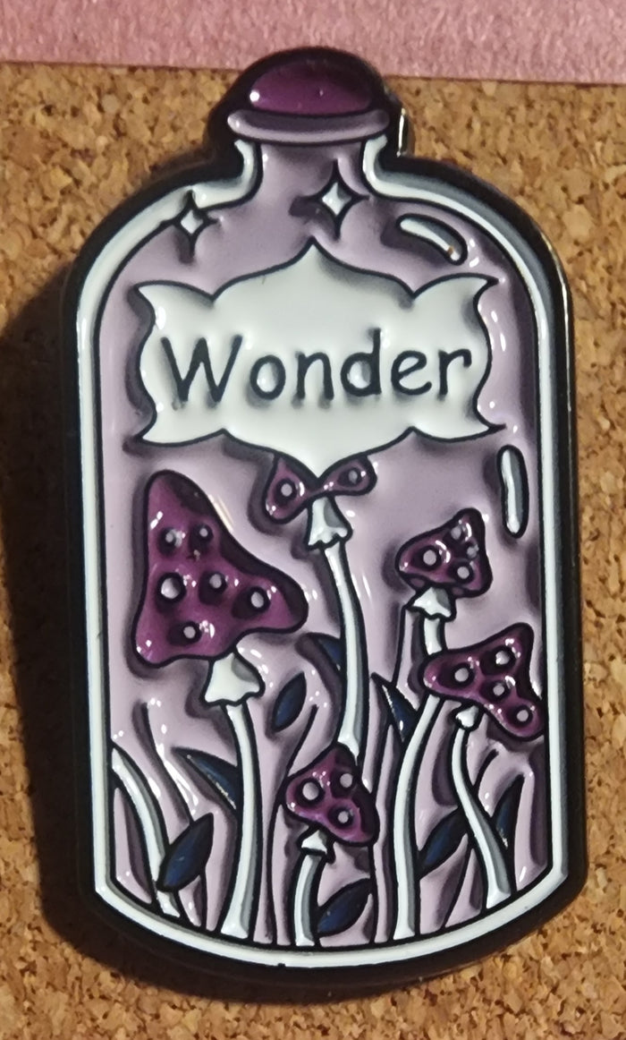 $4 Mushroom, Potion, and Raven pins