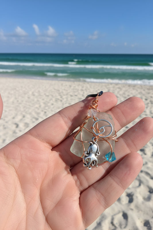 Cool Handmade Octopus Necklace