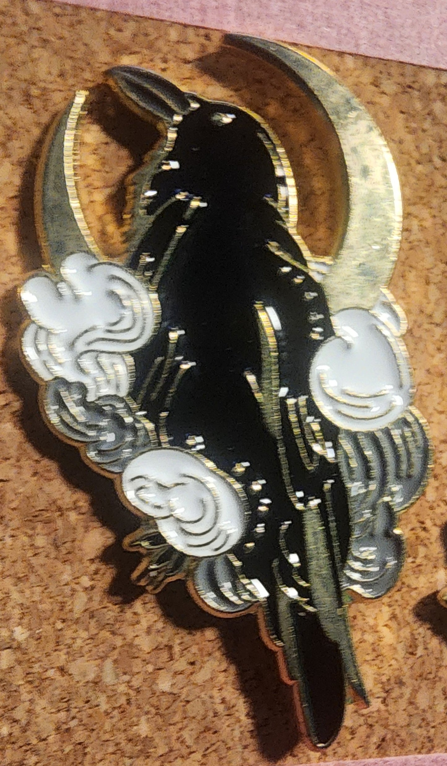 $4 Mushroom, Potion, and Raven pins